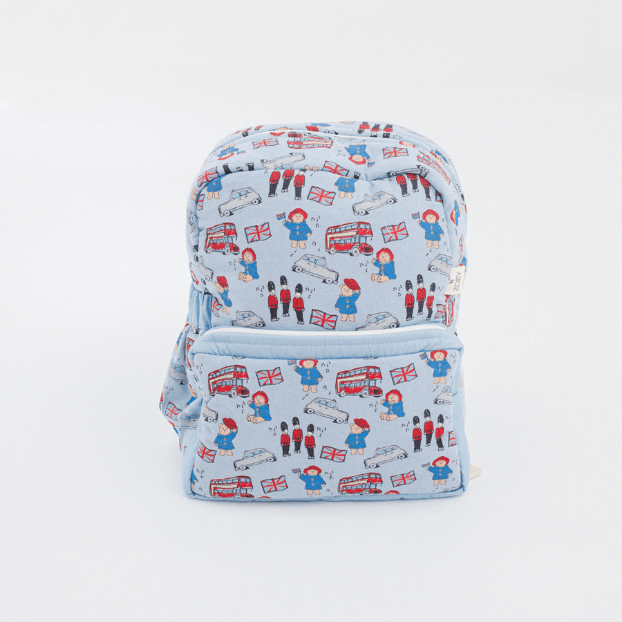London Lane Personalised School Bag, Hand-Embroidered